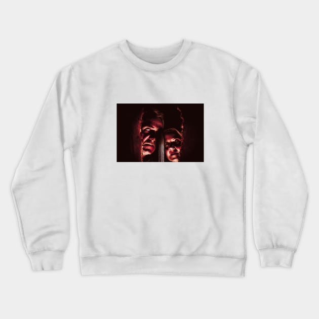 Double The Trouble Crewneck Sweatshirt by Winningraphics